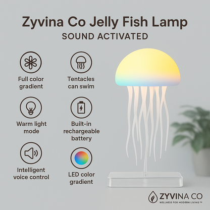 Sound Activated All-In-One Jellyfish Lamp