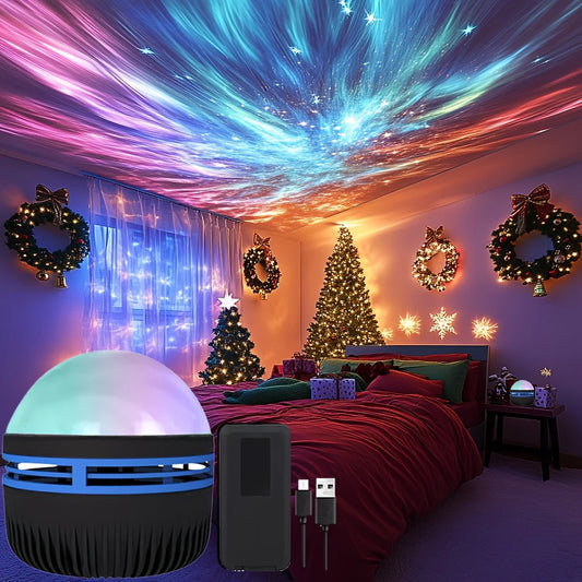LED Northern Lights Projection Lamp