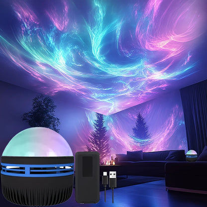 LED Northern Lights Projection Lamp