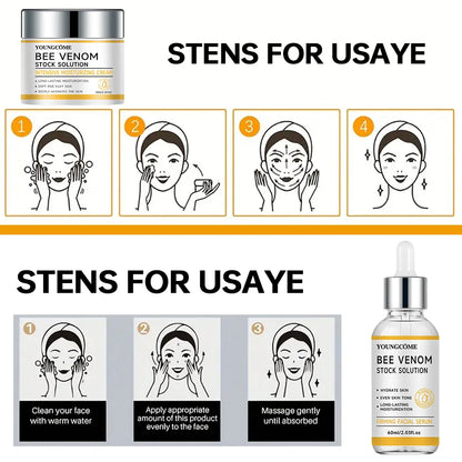Bee Venom Cream & Serum Combo Set
