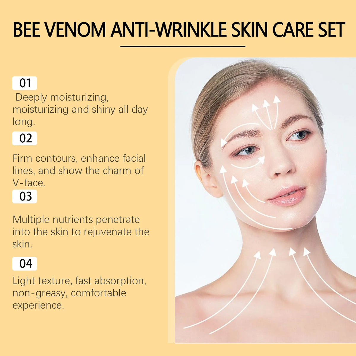 Bee Venom Anti-Wrinkle Skin Care Set
