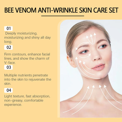Bee Venom Anti-Wrinkle Skin Care Set