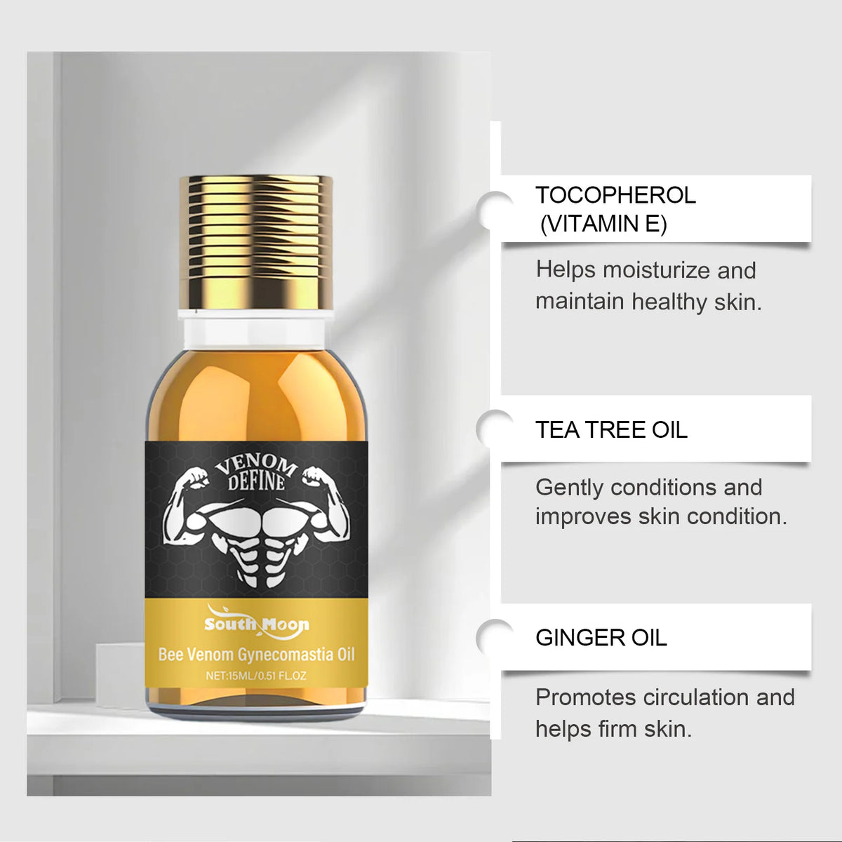 Men’s Bee Venom Gynecomastia Oil