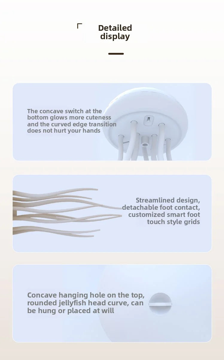 Sound Activated All-In-One Jellyfish Lamp