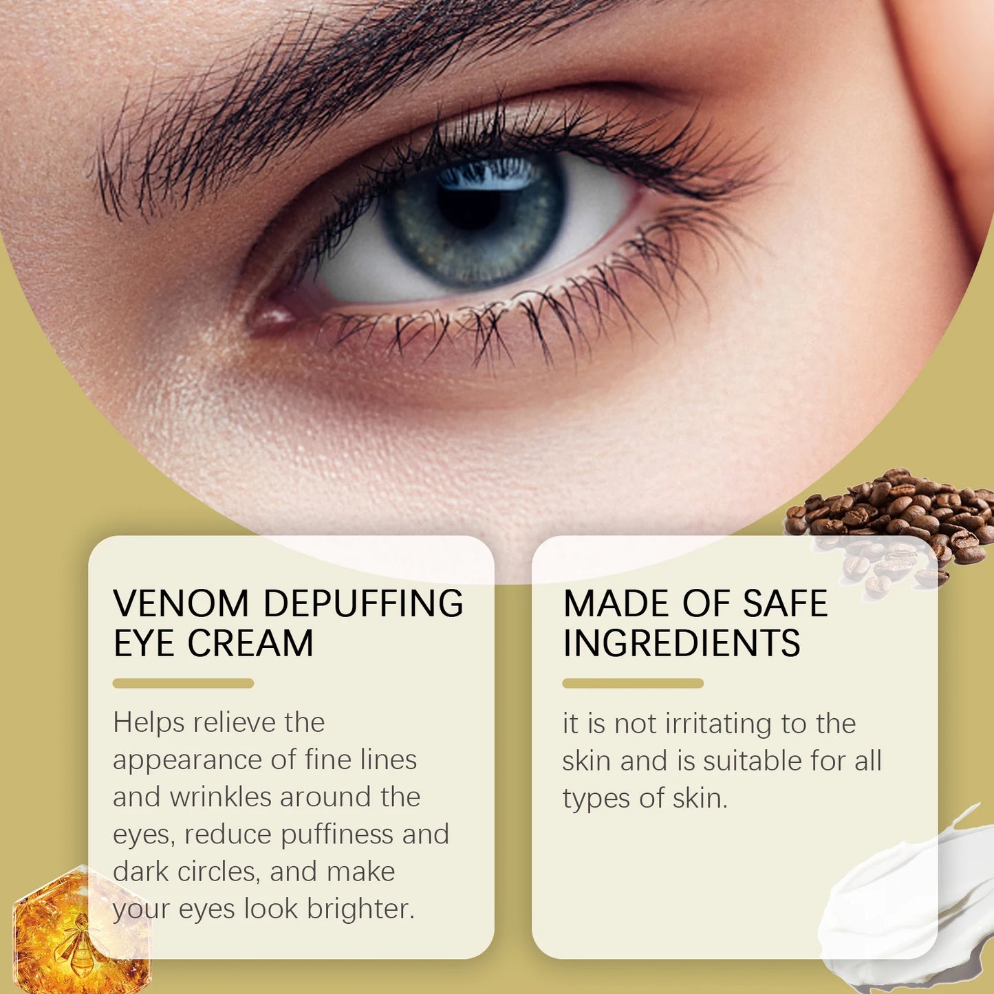 Bee Venom Depuffing Eye Cream