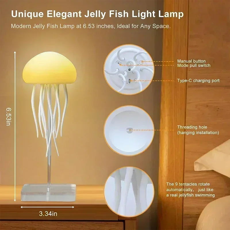 Sound Activated All-In-One Jellyfish Lamp