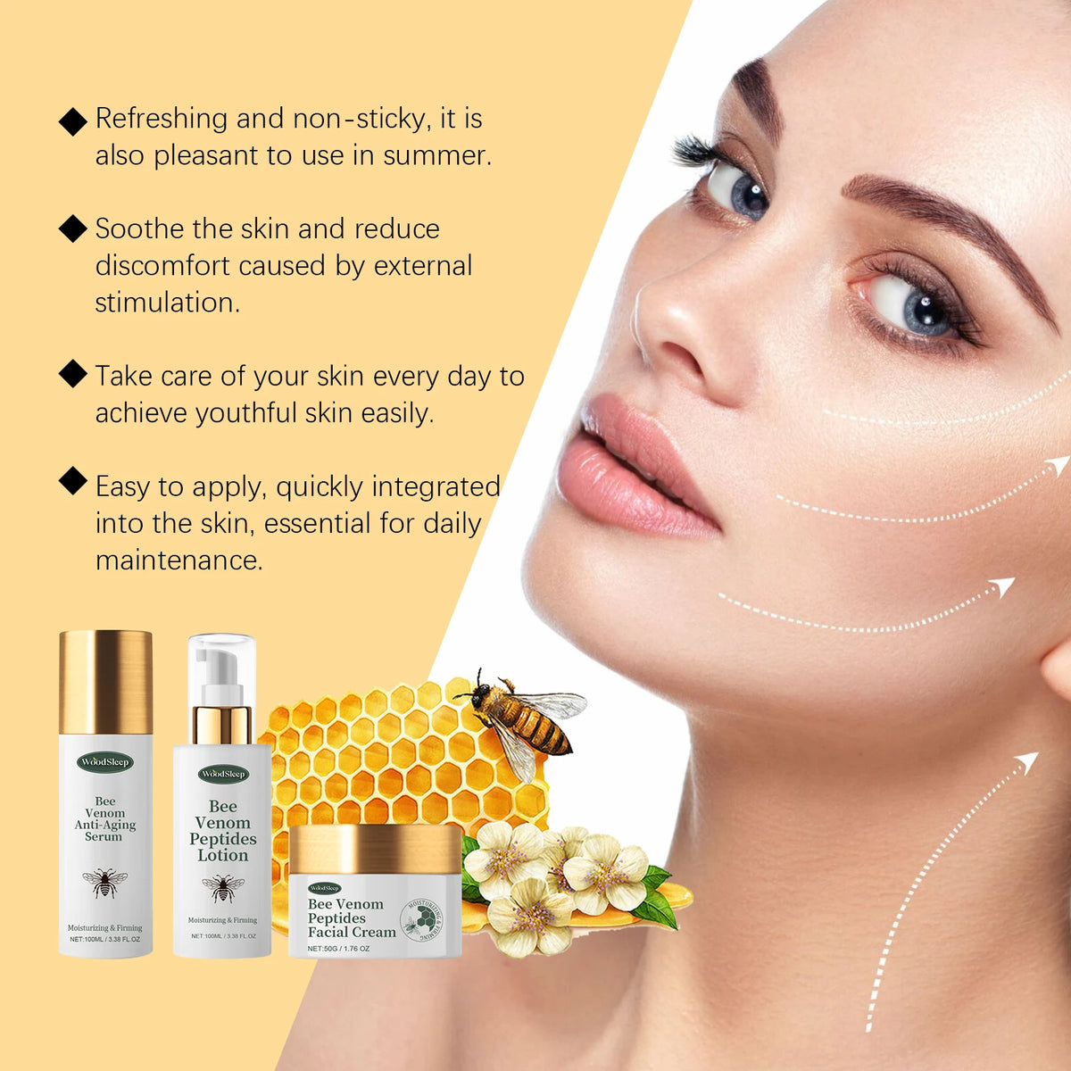 Bee Venom Anti-Wrinkle Skin Care Set