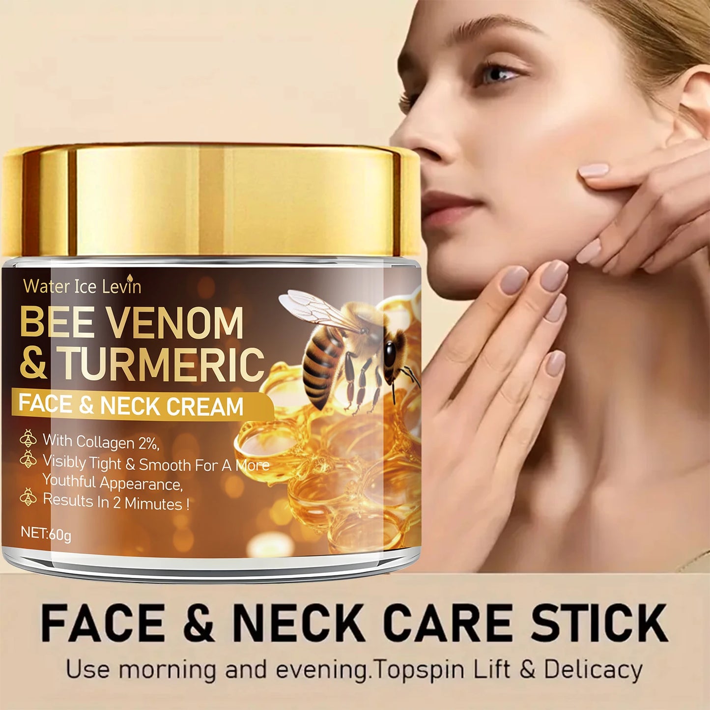 Bee Venom & Tumeric Collagen Renewal Cream