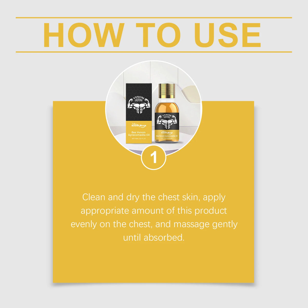 Men’s Bee Venom Gynecomastia Oil