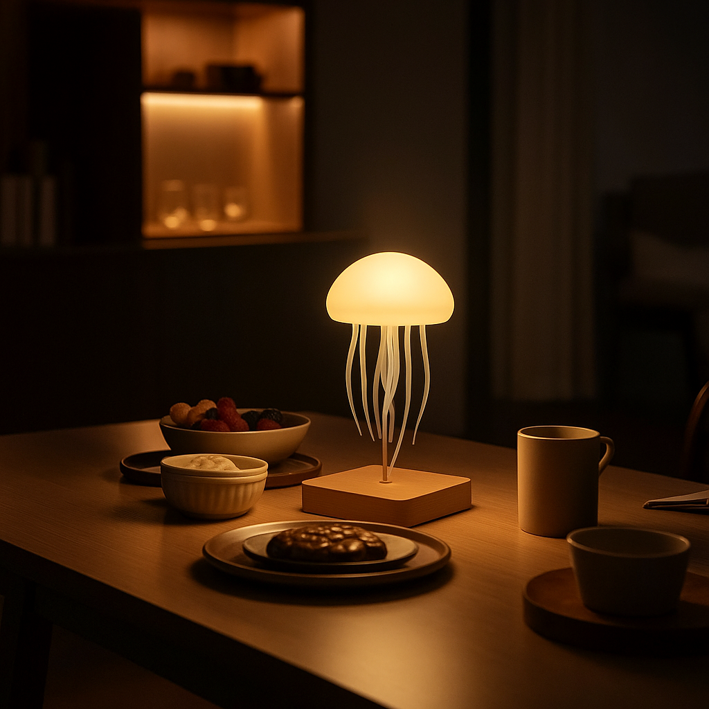 Sound Activated All-In-One Jellyfish Lamp
